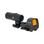 1+1 כוונת HS510C נקודה אדומה כולל טעינה סולרית ומשלש HM3X מגדילה פי 3 של חברת Holosun – תמונה 2