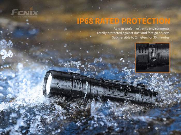 ⁦פנס טקטי 3100 לומנס FENIX TK16⁩ – תמונה ⁦4⁩