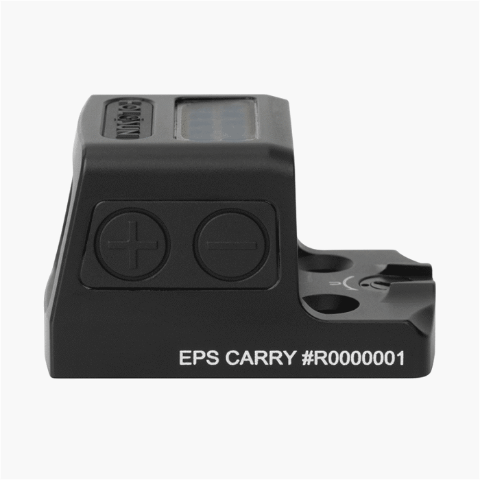 ⁦EPS Carry MRS כוונת השלכה סגורה וקומפקטית לאקדחים המכילה מערכת MRS, כוונת אחורית מובנית וגיבוי סולארי - Holosun⁩ – תמונה ⁦4⁩