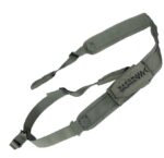 רצועה לנשק OPS מרופדת רחבה – ירוק – מרעום דולפין – ניתן לרקום סמל יחידה