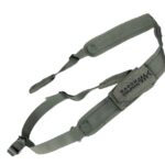 רצועה לנשק OPS מרופדת רחבה – ירוק – מרעום דולפין – ניתן לרקום סמל יחידה