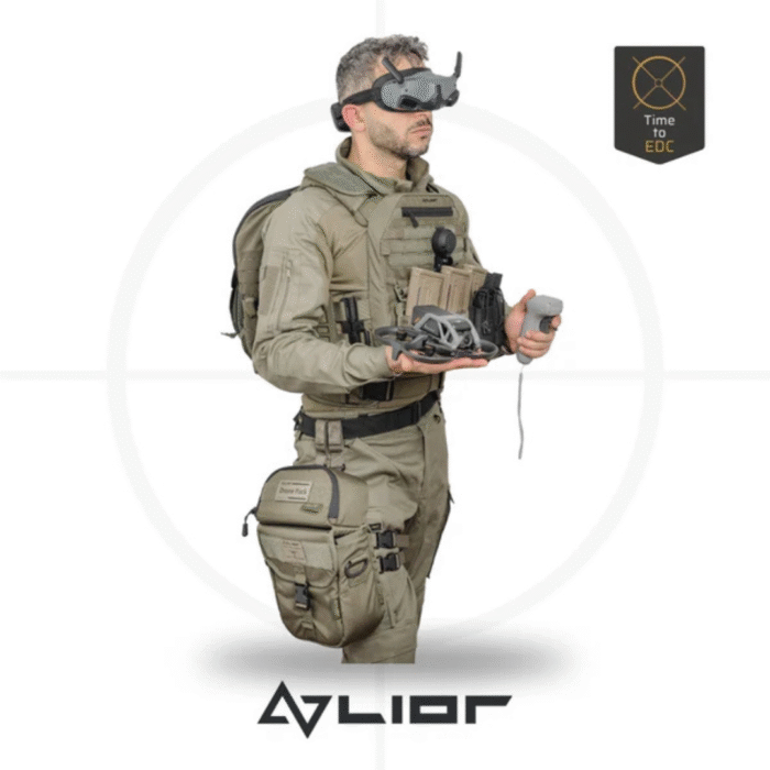 ⁦תיק טקטי נשיאה ופריסה מהירה לרחפן  DJI AVATA ליאור טק⁩ – תמונה ⁦2⁩