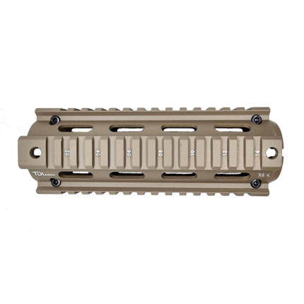 מתפס אלומיניום 4 מסילות X4 (M16, M4) TDI – מתפסי טרור 4 מסילות אלומיניום ל M-16 ,M-4 TDI