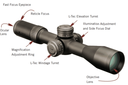 VORTEX RAZOR HD דור ב' כוונת טלסקופית 4.5-27X56 עם ציור פני עדשה EBR-2C - MRAD