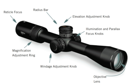 VORTEX VIPER PST דור ב' כוונת טלסקופית 5-25X50 עם ציור פני עדשה EBR-4 - MOA