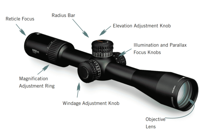 ⁦VORTEX VIPER PST דור ב' כוונת טלסקופית 5-25X50 עם ציור פני עדשה EBR-4 - MOA⁩ – תמונה ⁦1⁩