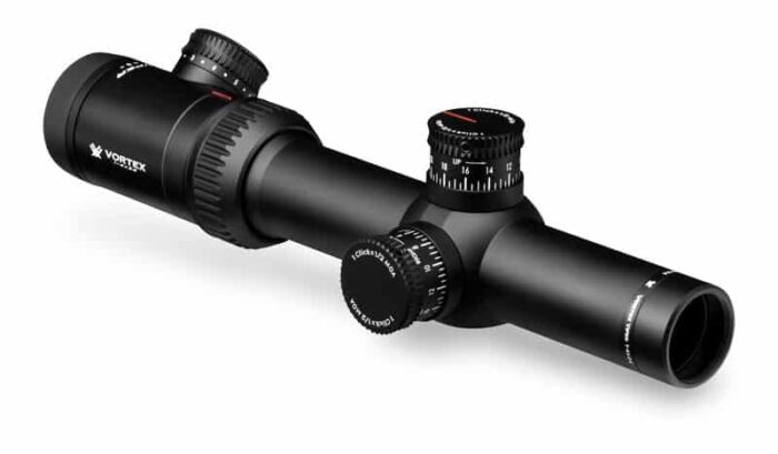 ⁦VORTEX VIPER PST כוונת טלסקופית 1-4X24 עם ציור פני עדשה (MOA) TMCQ⁩ – תמונה ⁦1⁩