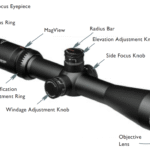 VORTEX VIPER HST כוונת טלסקופית 6-24X50 עם ציור פני עדשה VMR-1 - MRAD