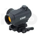 כוונת השלכה KIRO בעלת נקודה אדומה בגודל 3 MOA, מתאם שחרור מהיר, מתאם נמוך וכיסויי עדשה עבור ערכות הסבה – תמונה 4