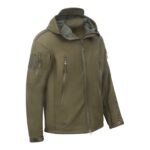 ⁦מעיל סופטשל צבאי עם בטנת פליז – דגם סיירות⁩ – תמונה ⁦5⁩