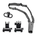 ערכת שדרוג בסיסית לערכות הסבה - כוונות קופצות מאלומיניום + רצועת באנג'י + חך לרצועה