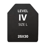 פלטת מיגון בליסטית רמה 4 MASADA SAPI PLATE STA – מידה L