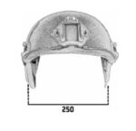 ⁦קסדת הקרב גדעון (GIDEON) של MASADA ARMOUR צבע ריינג'ר גרין⁩ – תמונה ⁦5⁩