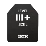 פלטת מיגון בליסטית רמה 3+ MASADA SAPI PLATE STA – מידה L