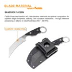 ⁦סכין טקטית – Ruike FS68 – שחור⁩ – תמונה ⁦2⁩