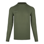 ⁦חולצה תרמית טקטית שחור / ירוק זית מרעום דולפין⁩ – תמונה ⁦4⁩