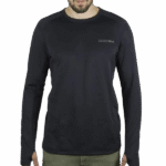 ⁦חולצה תרמית טקטית שחור / ירוק זית מרעום דולפין⁩ – תמונה ⁦2⁩