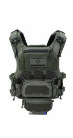 ⁦ווסט לוחם דגם K19 ירוק AGILITE צבעים שחור / ירוק ריינג'ר⁩ – תמונה ⁦5⁩