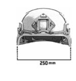 ⁦קסדת הקרב MICH של MASADA ARMOUR צבע ירוק ריינג'ר⁩ – תמונה ⁦5⁩