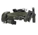 ⁦חגורת קרב תוצרת AGILITE צבעים שחור / ירוק ריינג'ר⁩ – תמונה ⁦2⁩