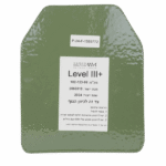 פלטת מיגון קרמית קשיחה רמת מיגון 3+ תואמת ווסט FMS (תקן צה"ל) מרעום דולפין