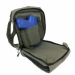 ⁦תיק כוכב לאקדח צבע ירוק מרעום דולפין⁩ – תמונה ⁦2⁩