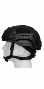 קסדת MICH Mid Cut בליסטית רמה IIIA צבע שחור