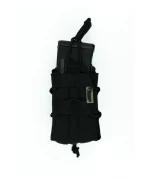 ⁦פאוץ’ כפול למחסניות M4 5.56 Masada Armour מצדה Masada Armour צבע שחור / ירוק ריינג'ר⁩ – תמונה ⁦4⁩