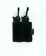 ⁦פאוץ’ כפול למחסנית אקדח 9 מ”מ מצדה Masada Armour צבע ירוק ריינג'ר / שחור⁩ – תמונה ⁦3⁩