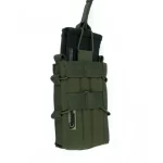 פאוץ’ בודד למחסנית 5.56 מצדה Masada Armour צבע ירוק ריינג'ר / שחור